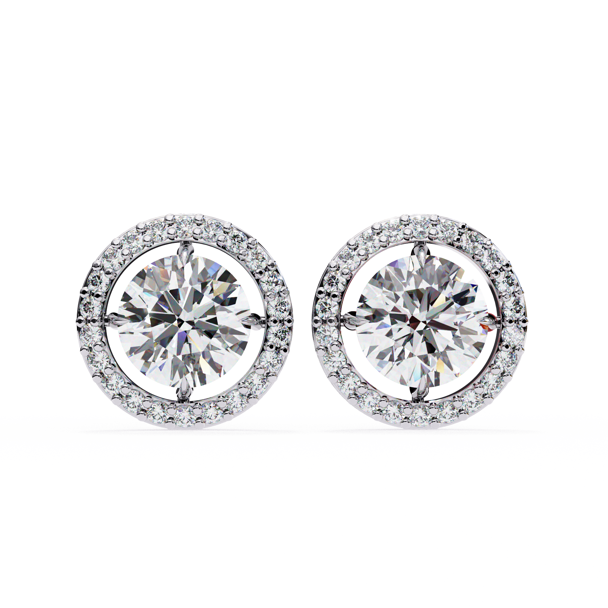 1.60CT ROUND SHAPE STUDDS