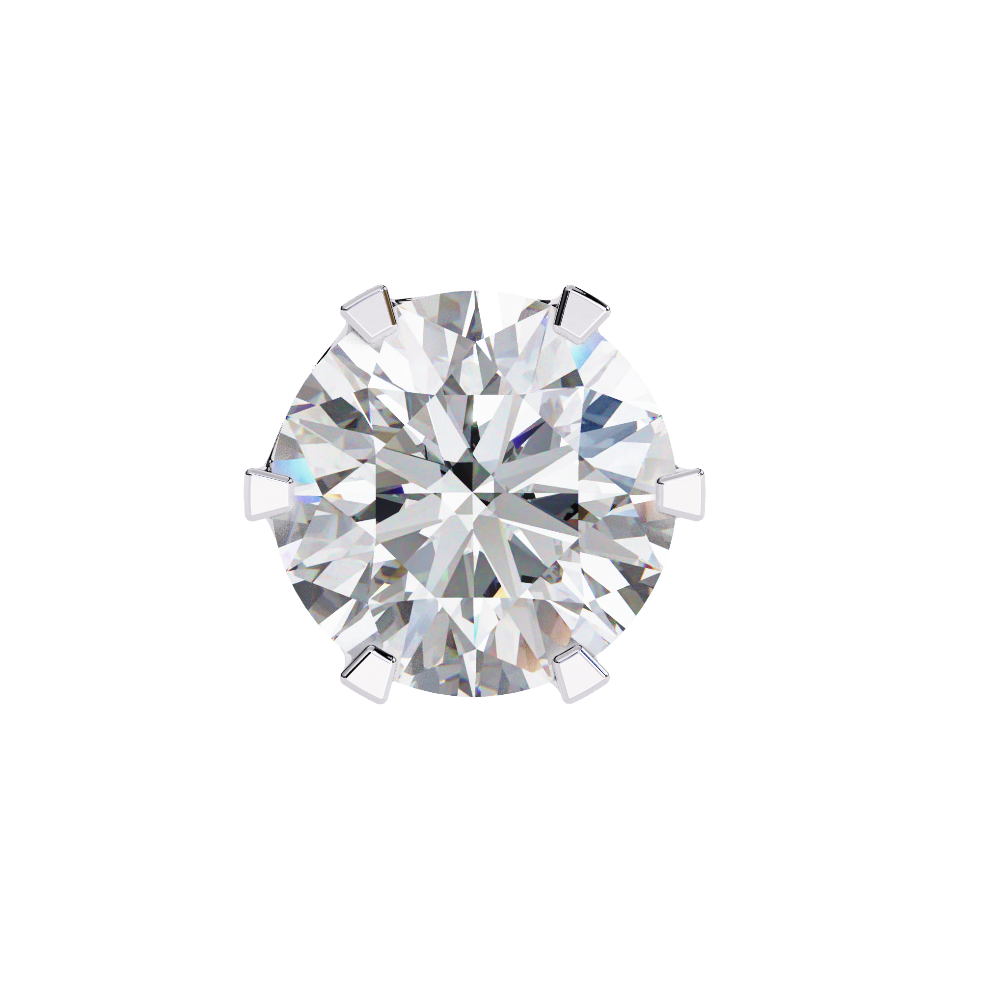 2.50CT ROUND STUDDS