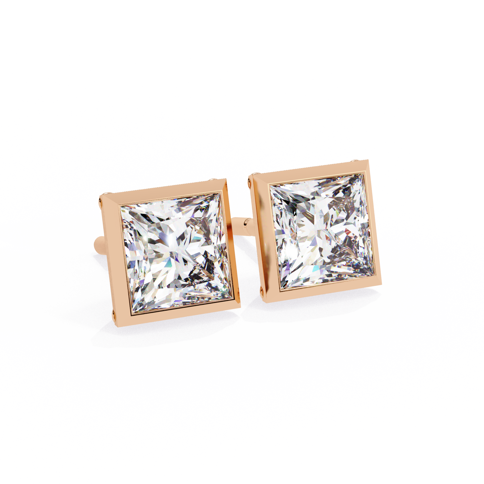 1.80CT PRINCESS STUDDS