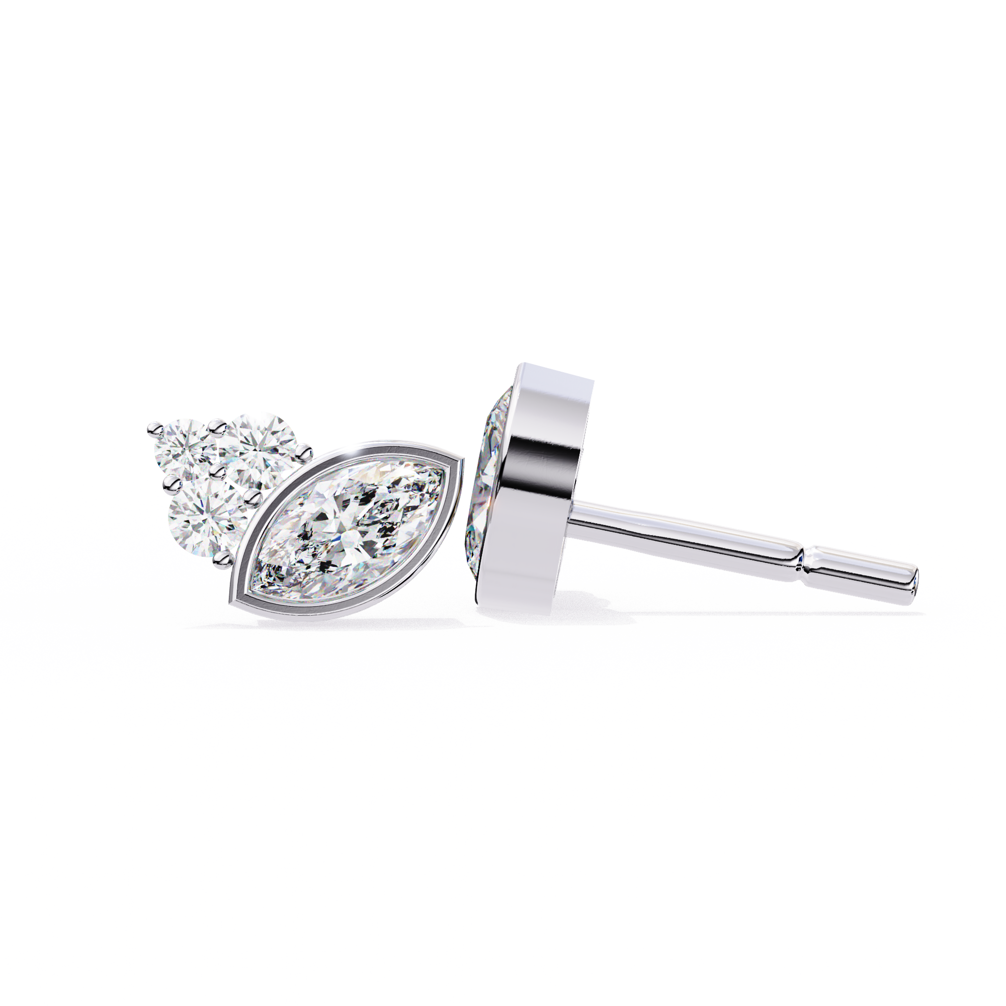 0.30 MARQUISE SHAPE STUDDS