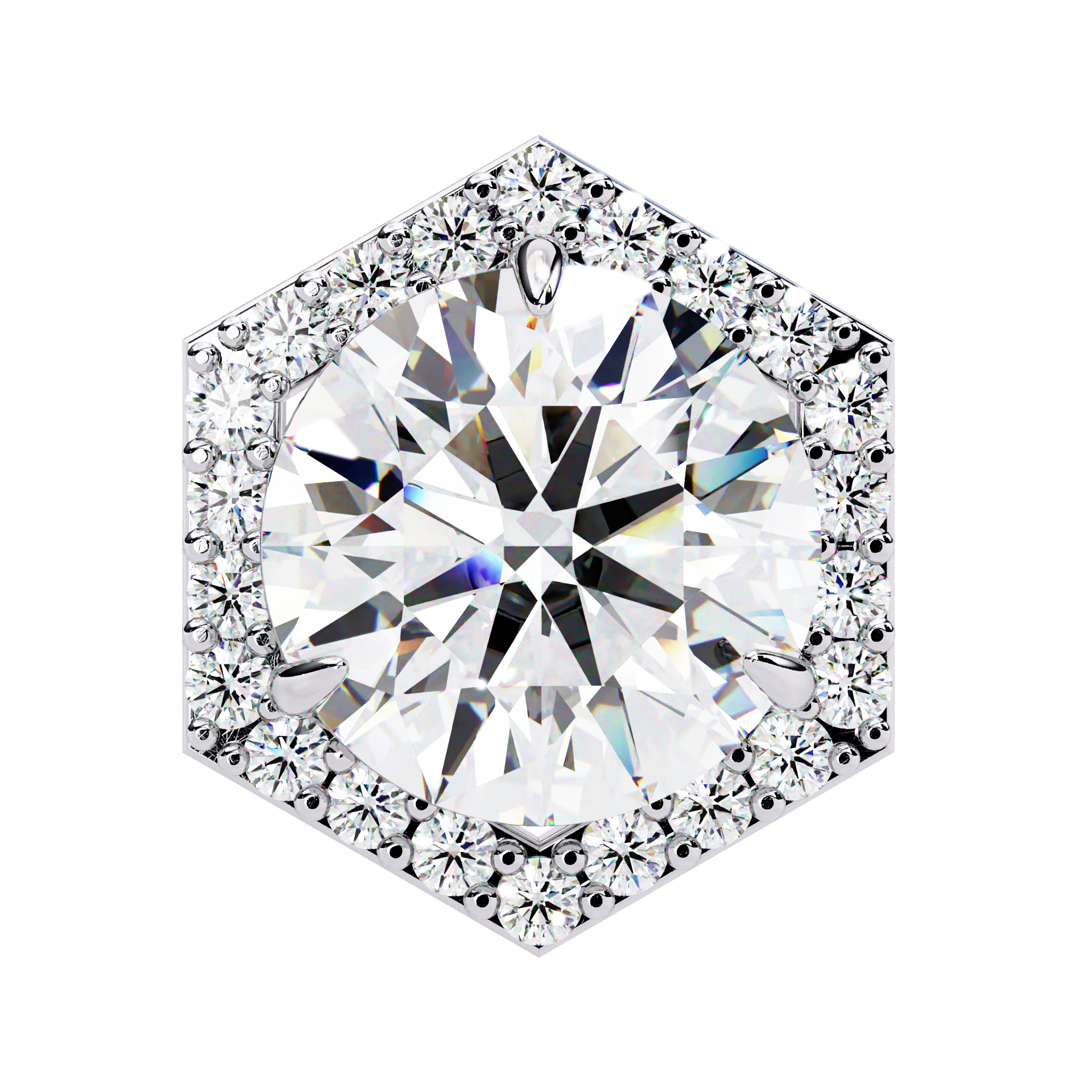 2.00CT ROUND STUDDS