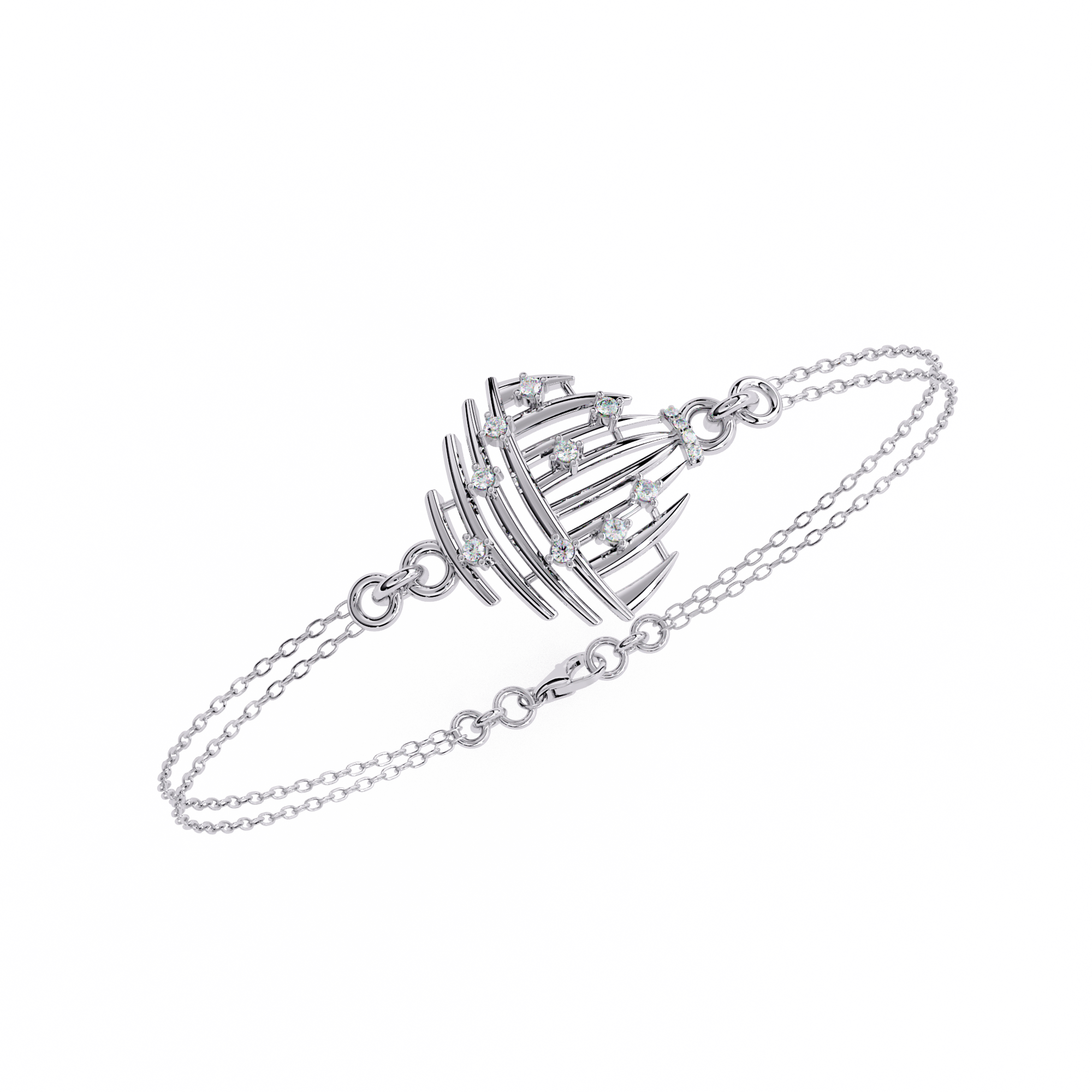 0.13CT CHAIN BRACELET