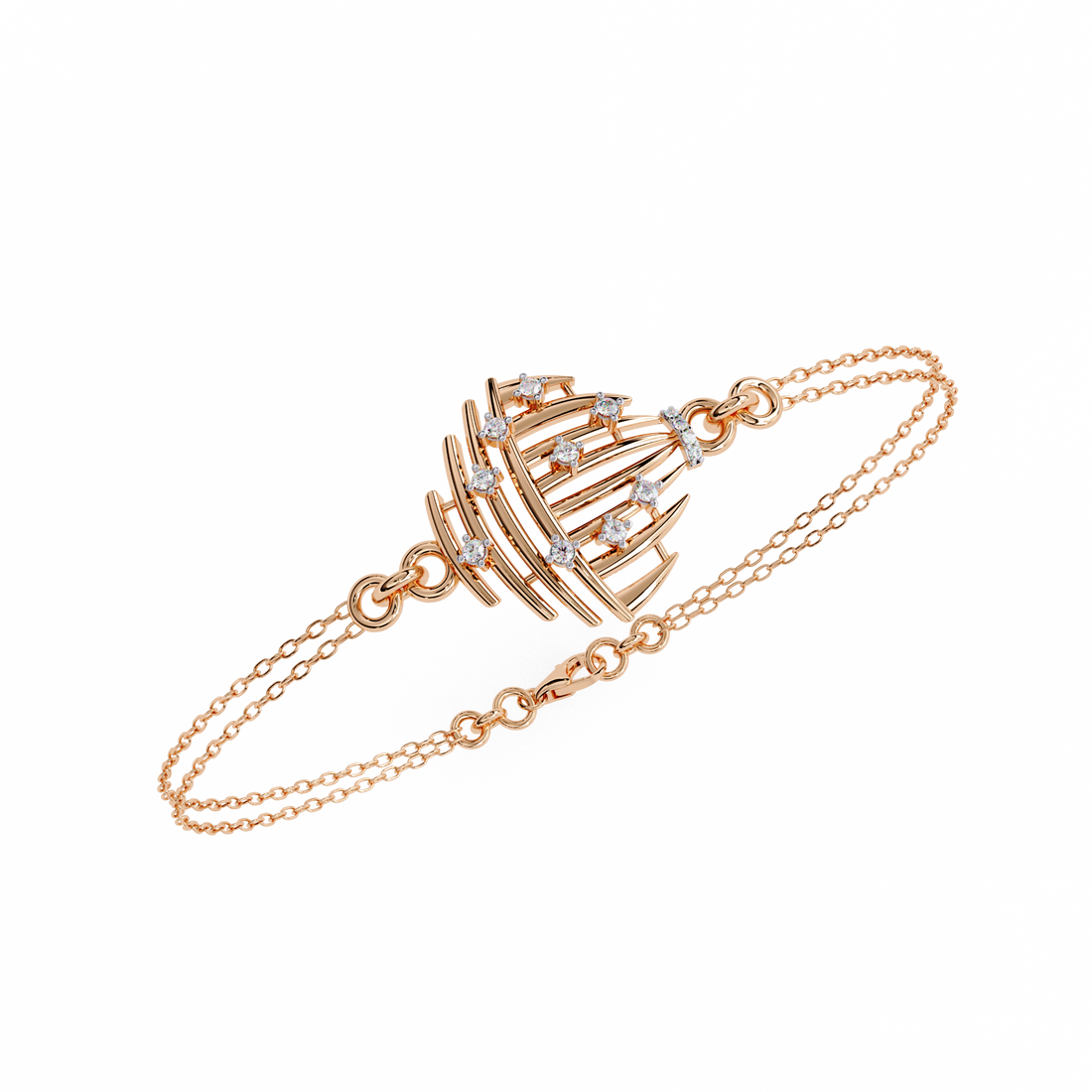 0.13CT CHAIN BRACELET