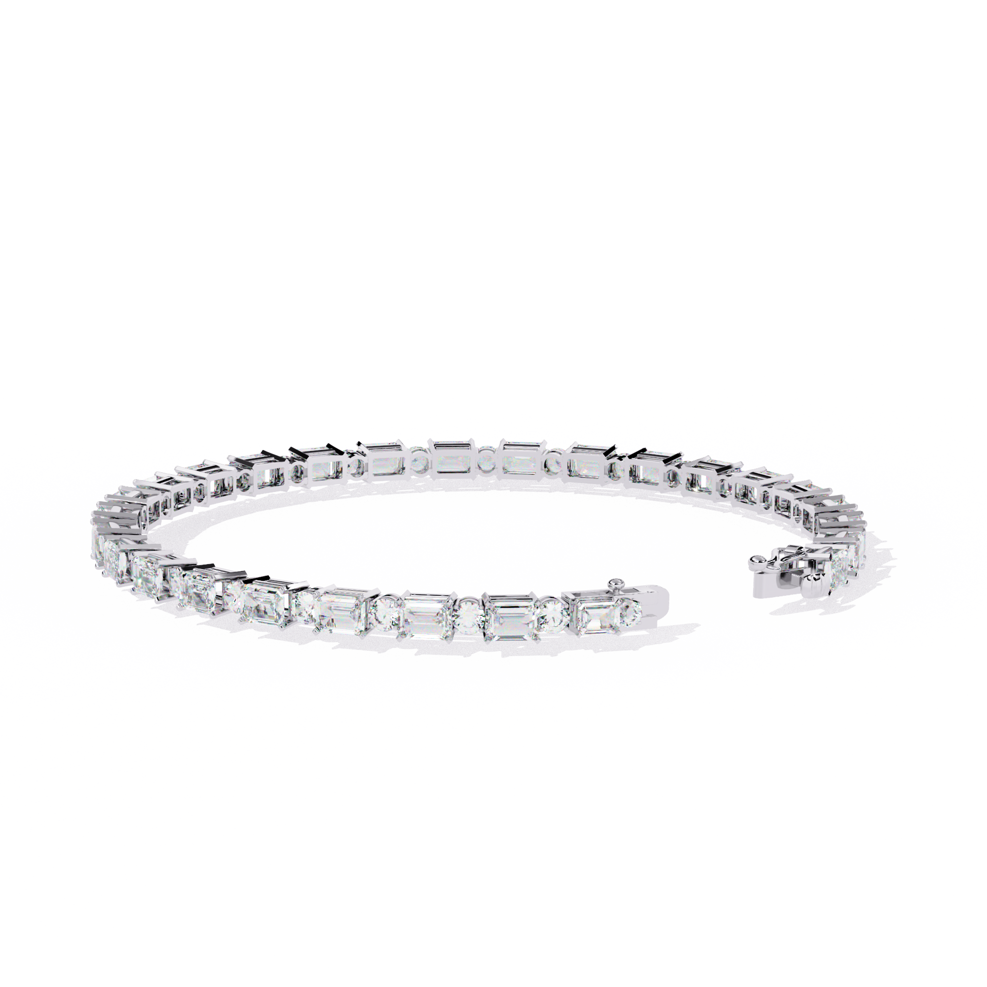 MIX CUT TENNIS BRACELET