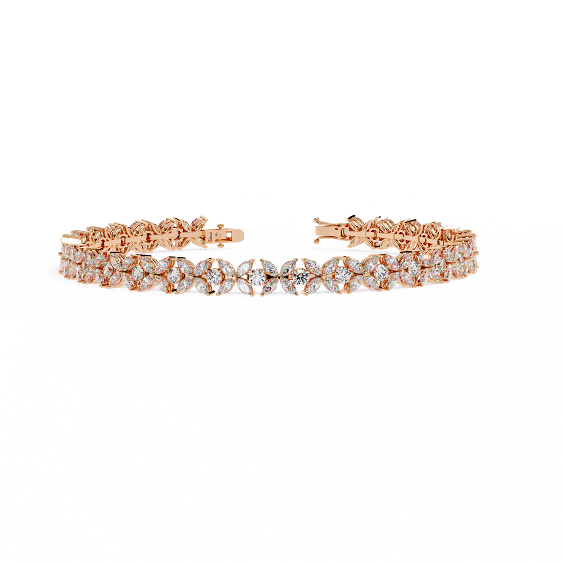 MARQUISE MIX CUT BRACELET