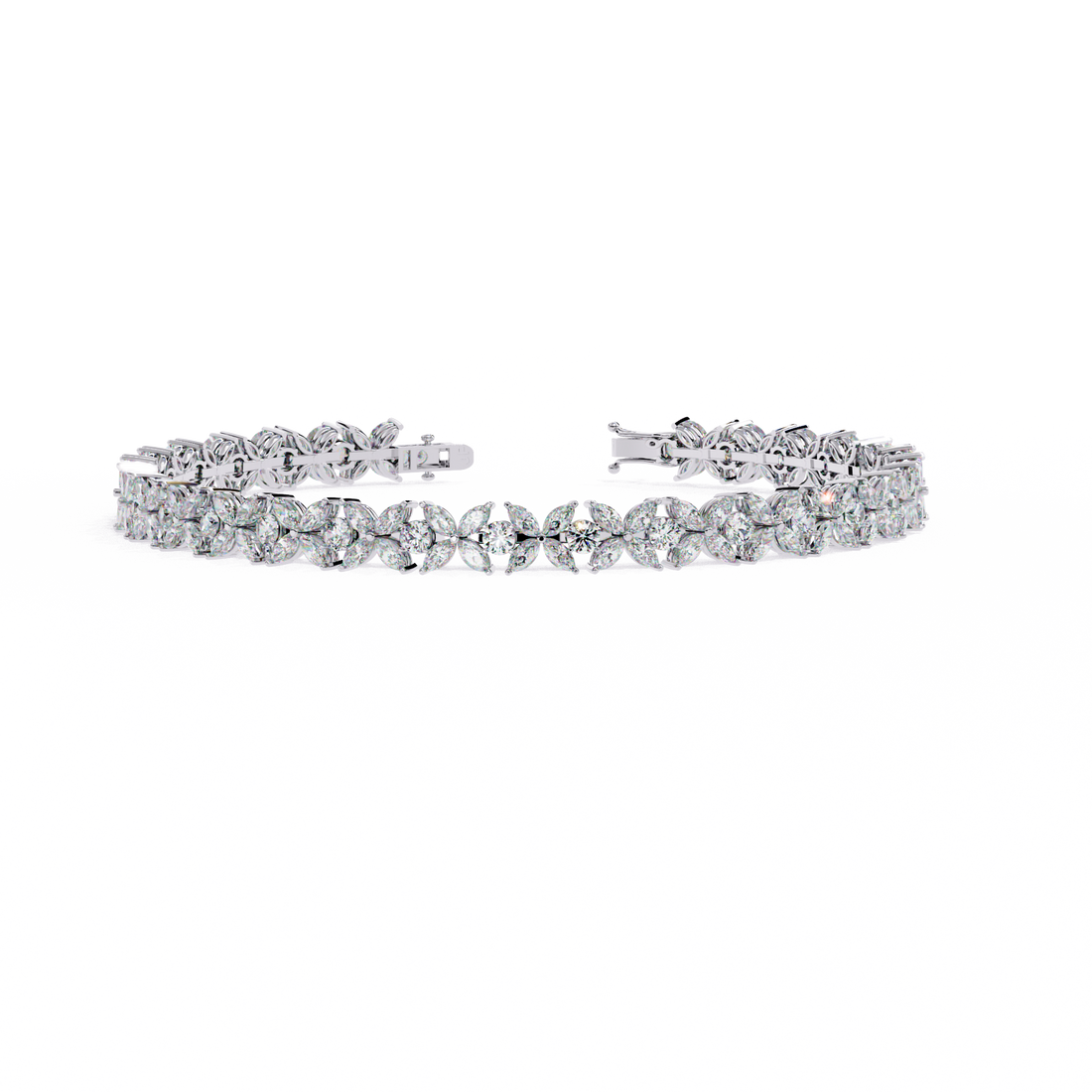 MARQUISE MIX CUT BRACELET