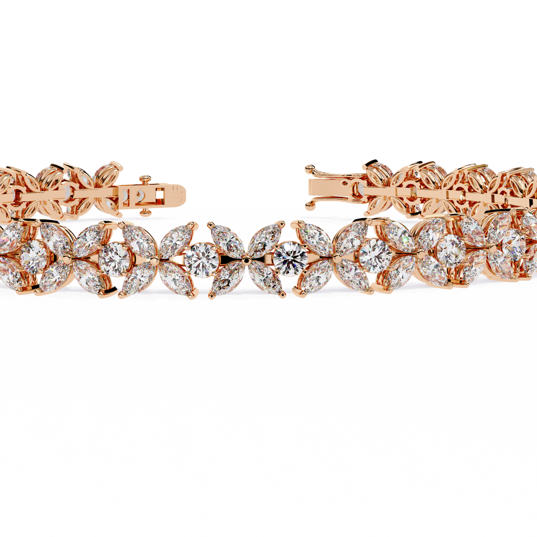 MARQUISE MIX CUT BRACELET