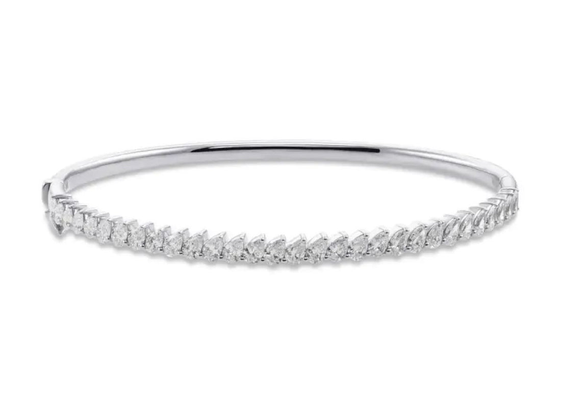 0.14CT PEAR TENNIS BRACELET