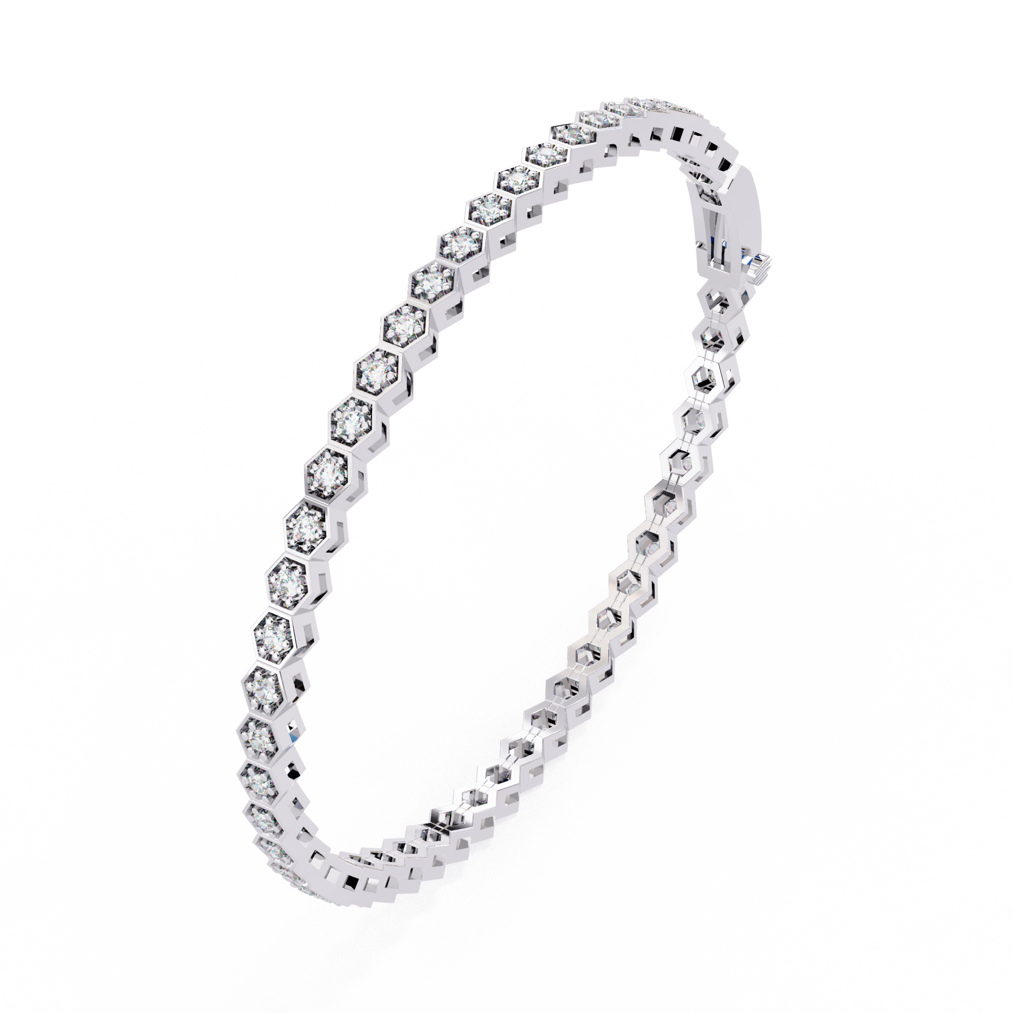 0.02CT TENNIS BRACELET