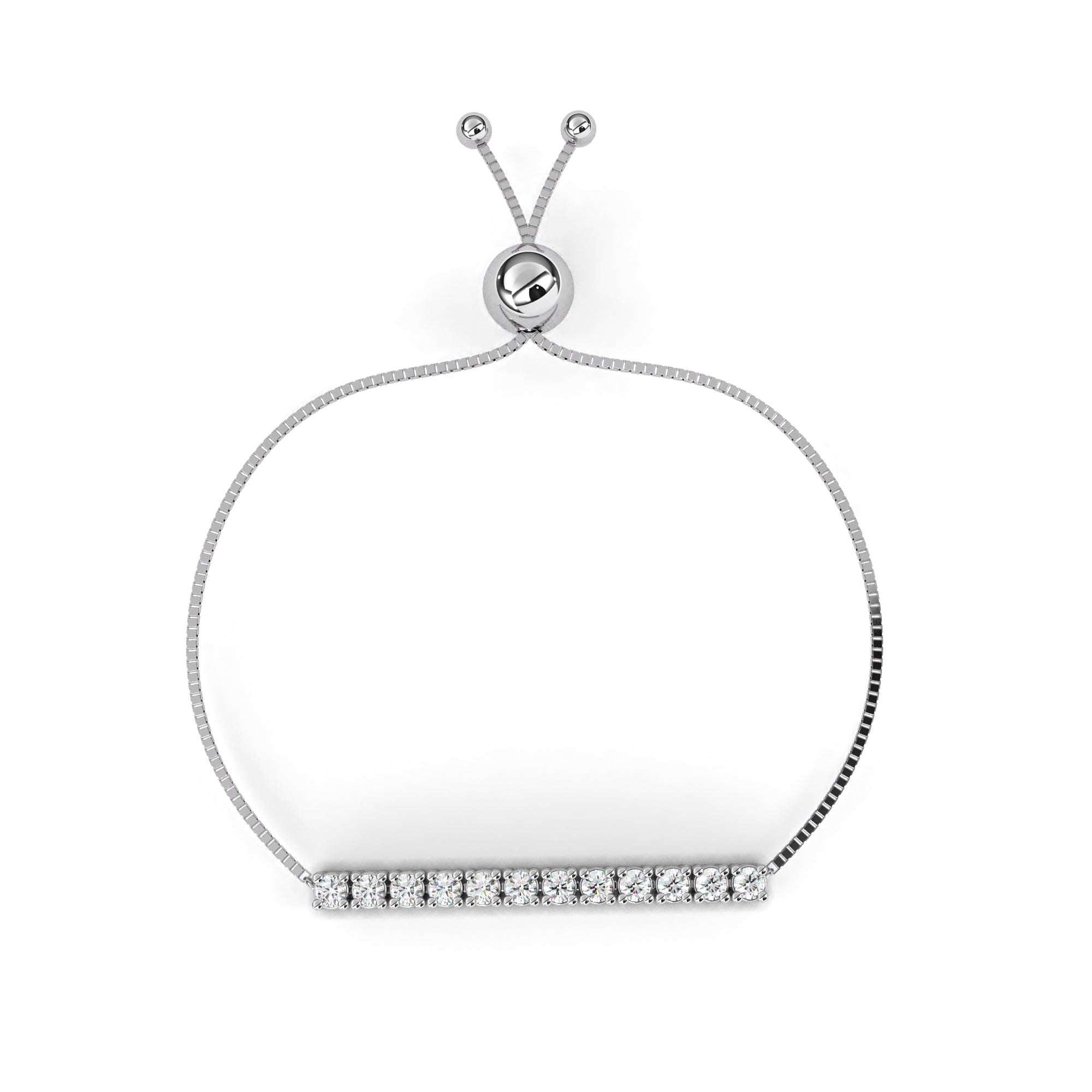 0.03CT CHAIN BRACELET