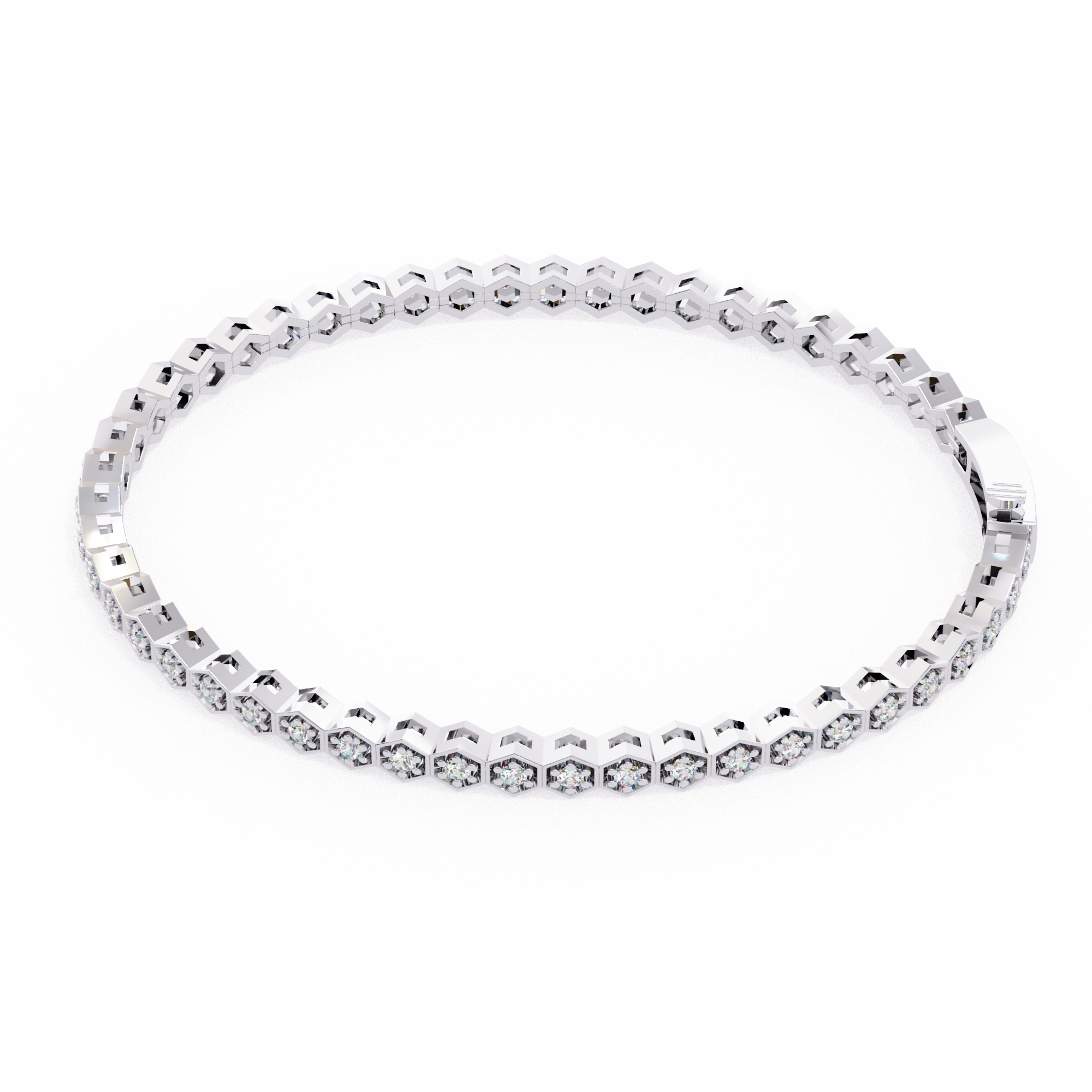 0.02CT TENNIS BRACELET