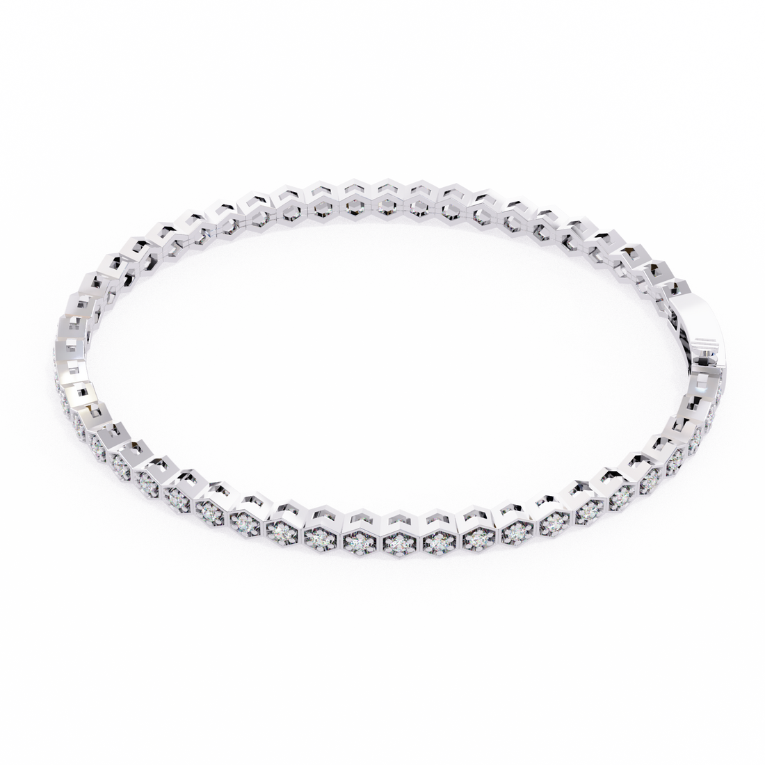 0.02CT TENNIS BRACELET