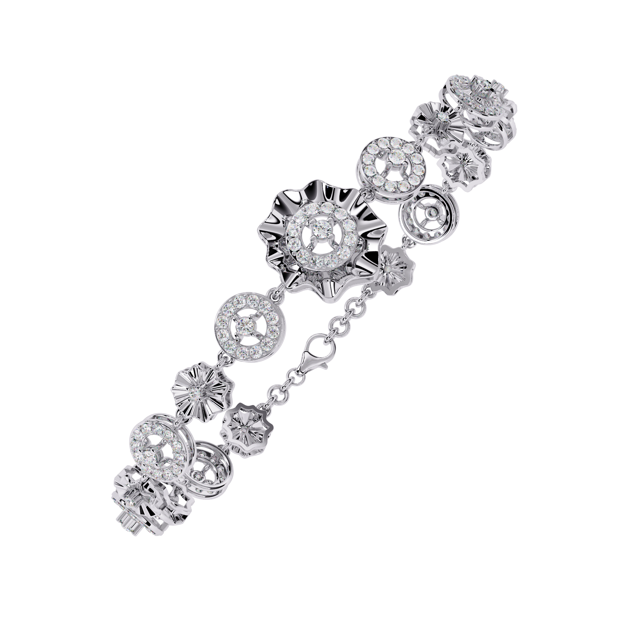 ROUND TENNIS BRACELET