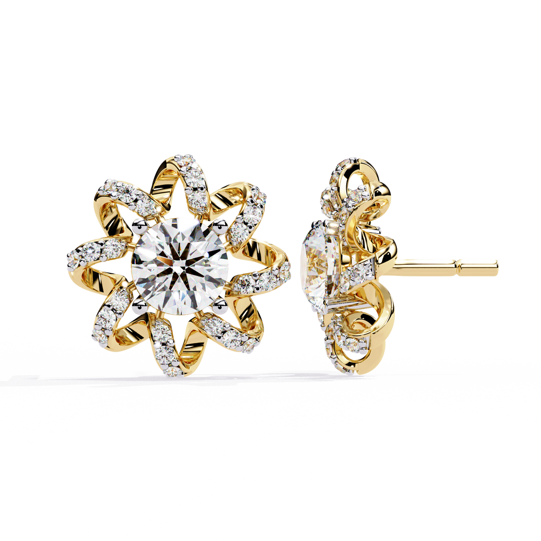 NATURE INSPIRED EARRING STUDDS