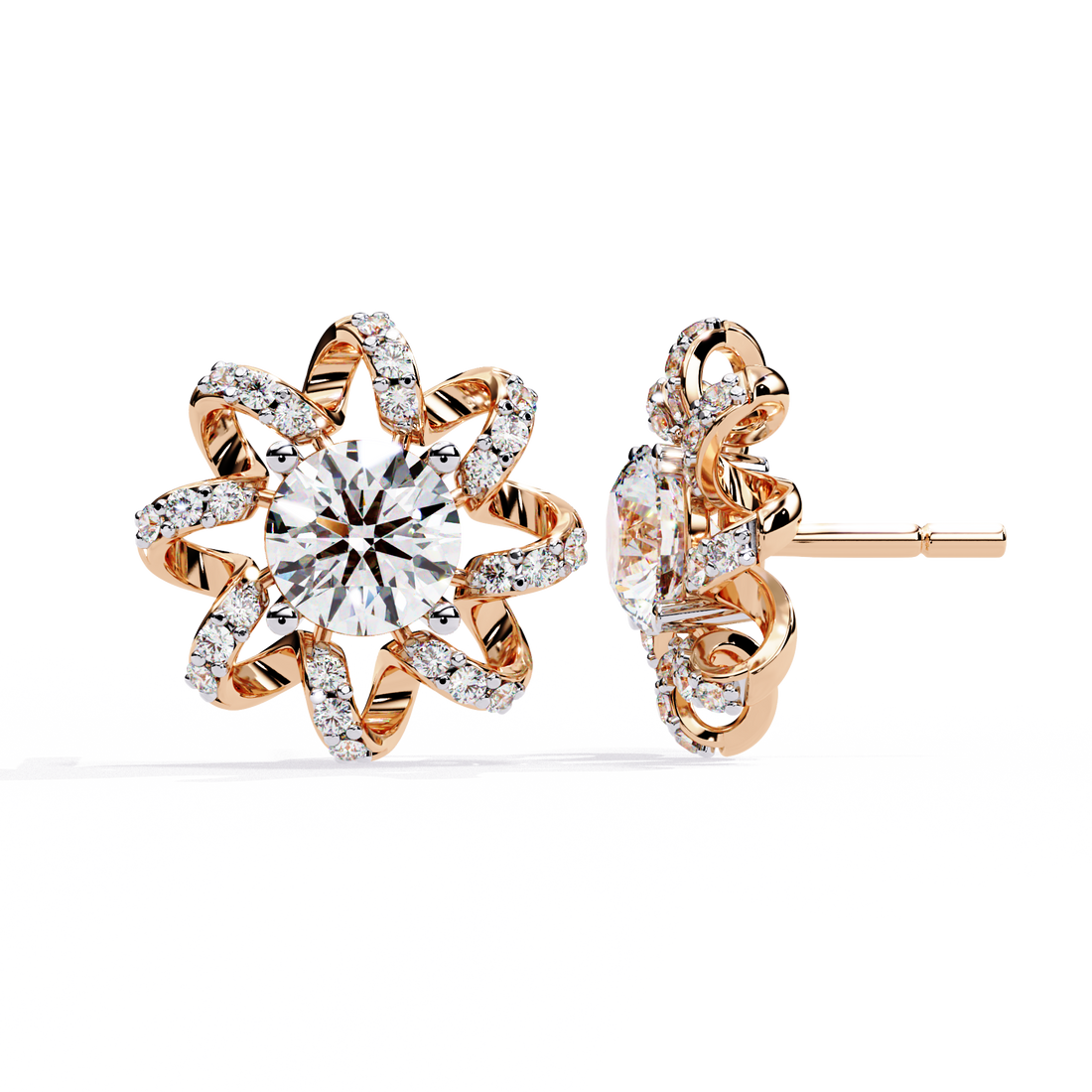 NATURE INSPIRED EARRING STUDDS