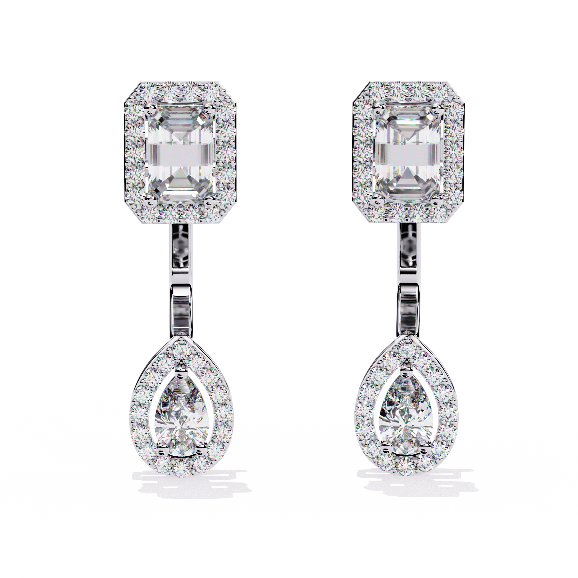 TWINTED DIAMOND AFFECTION EARRING
