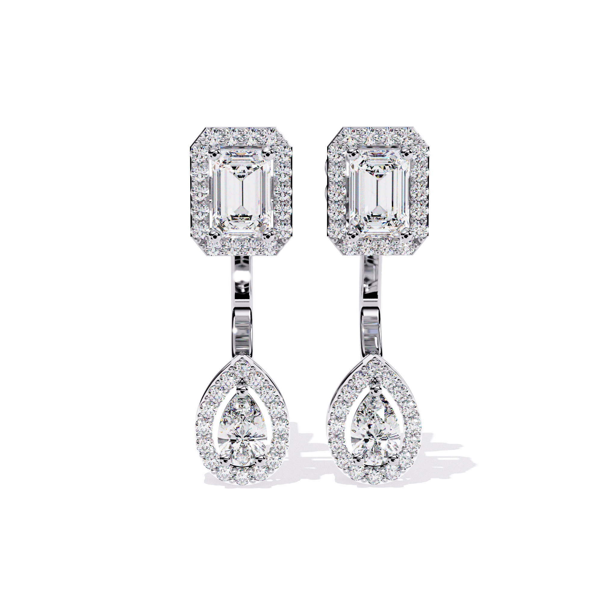 TWINTED DIAMOND AFFECTION EARRING