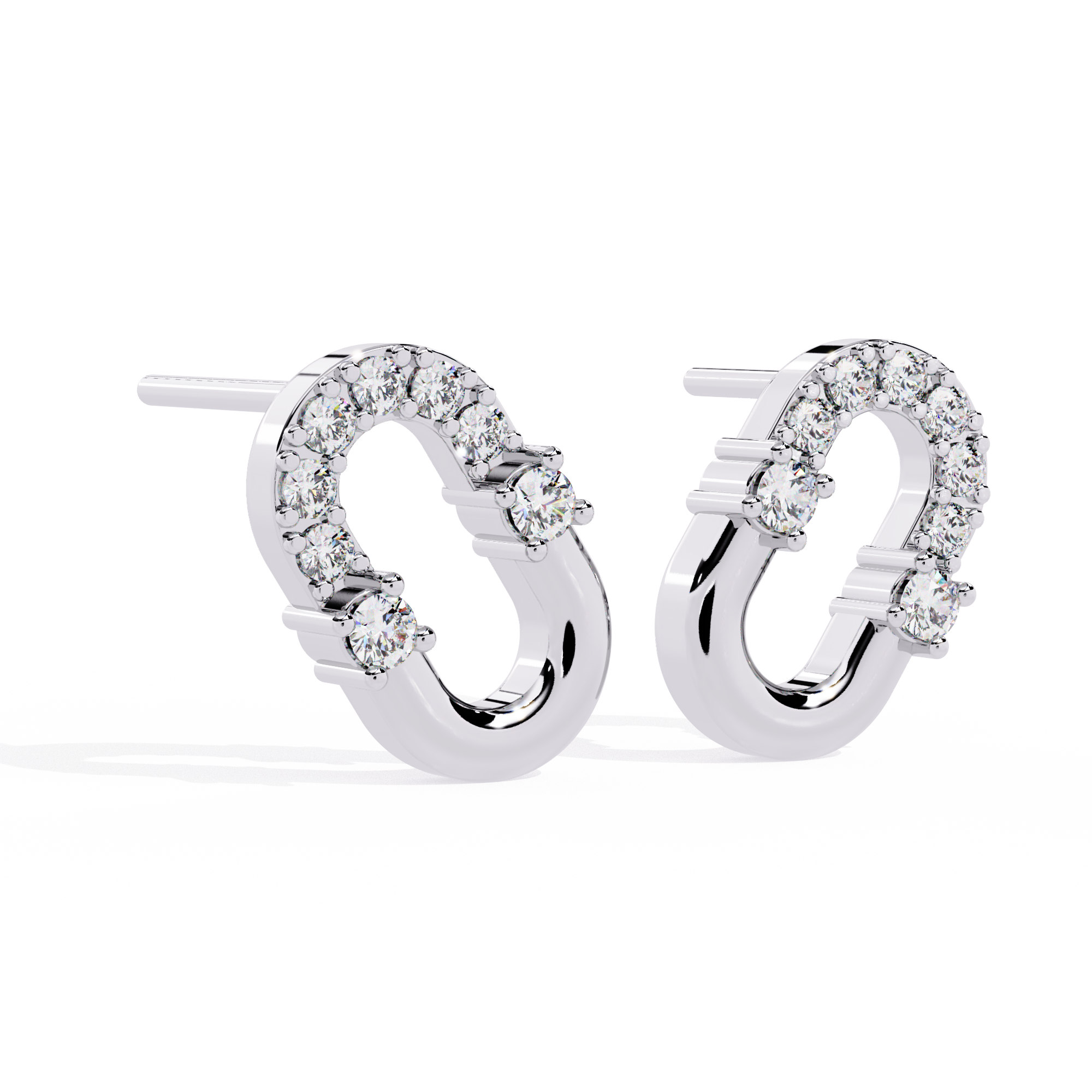 OVAL LINK EARRING