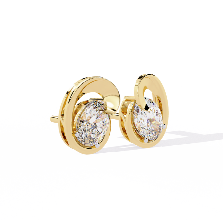 1.30CT ROUND STUDS