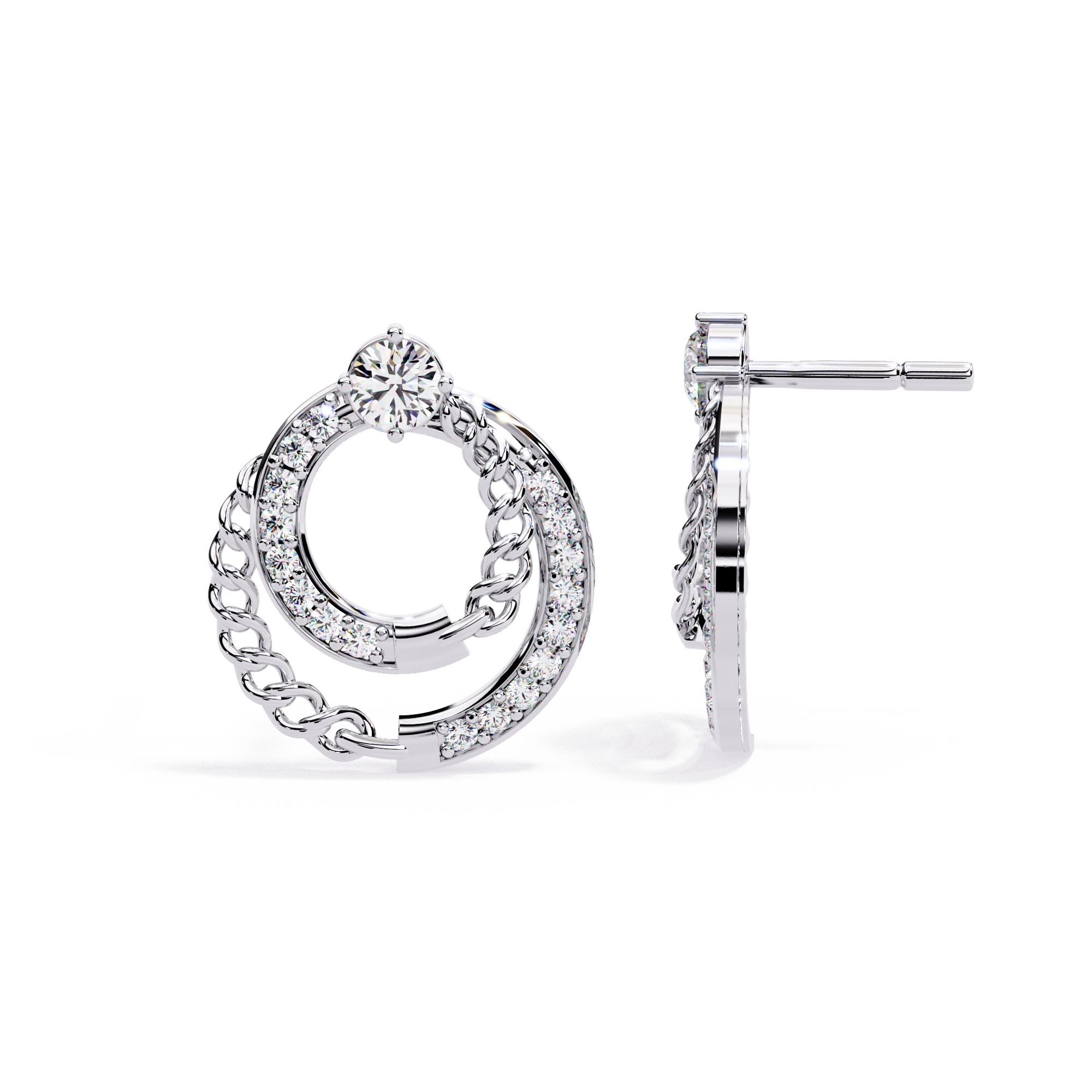 CONTEMPORARY STUDS EARRINGS