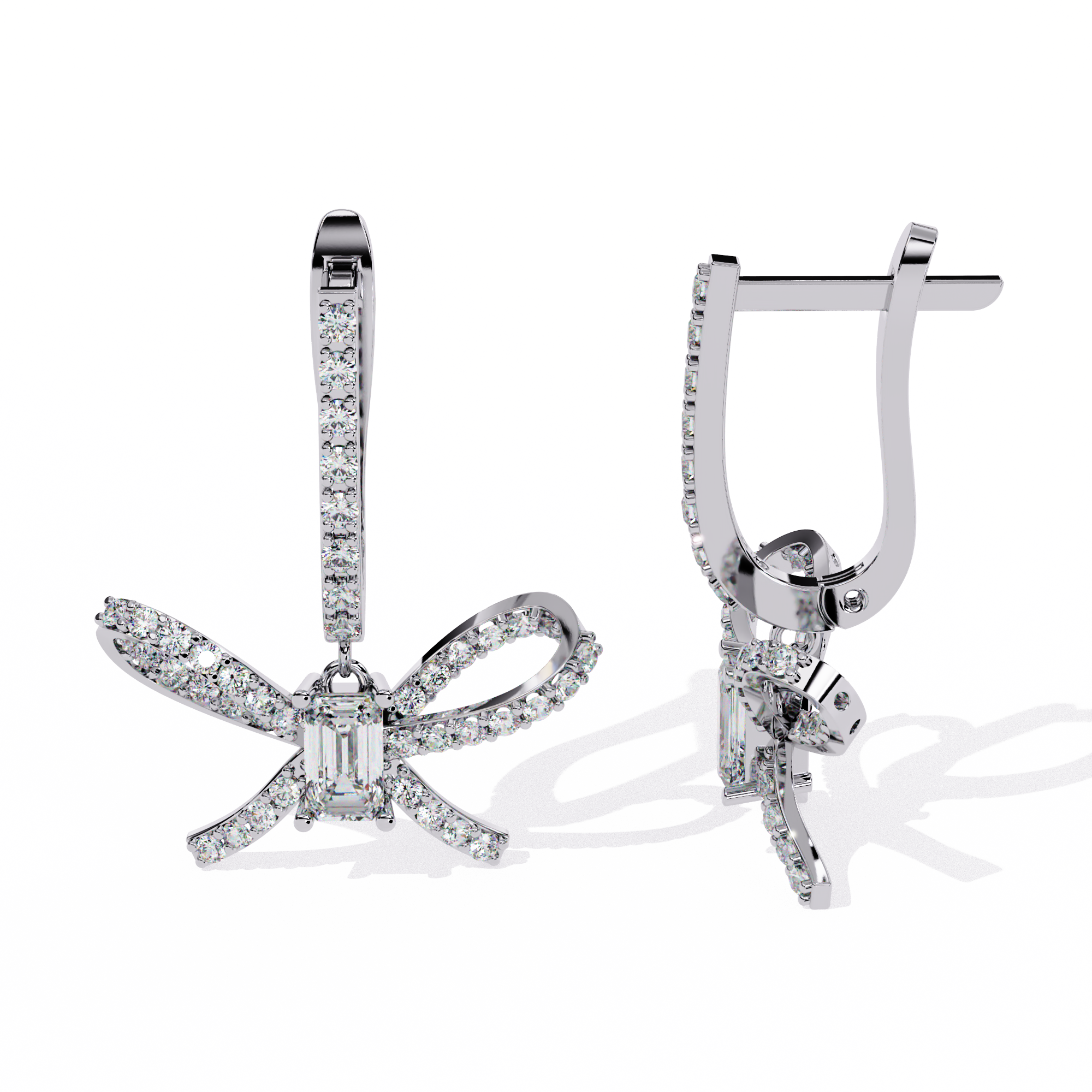 DIAMOND BUTTERFLY EARRING