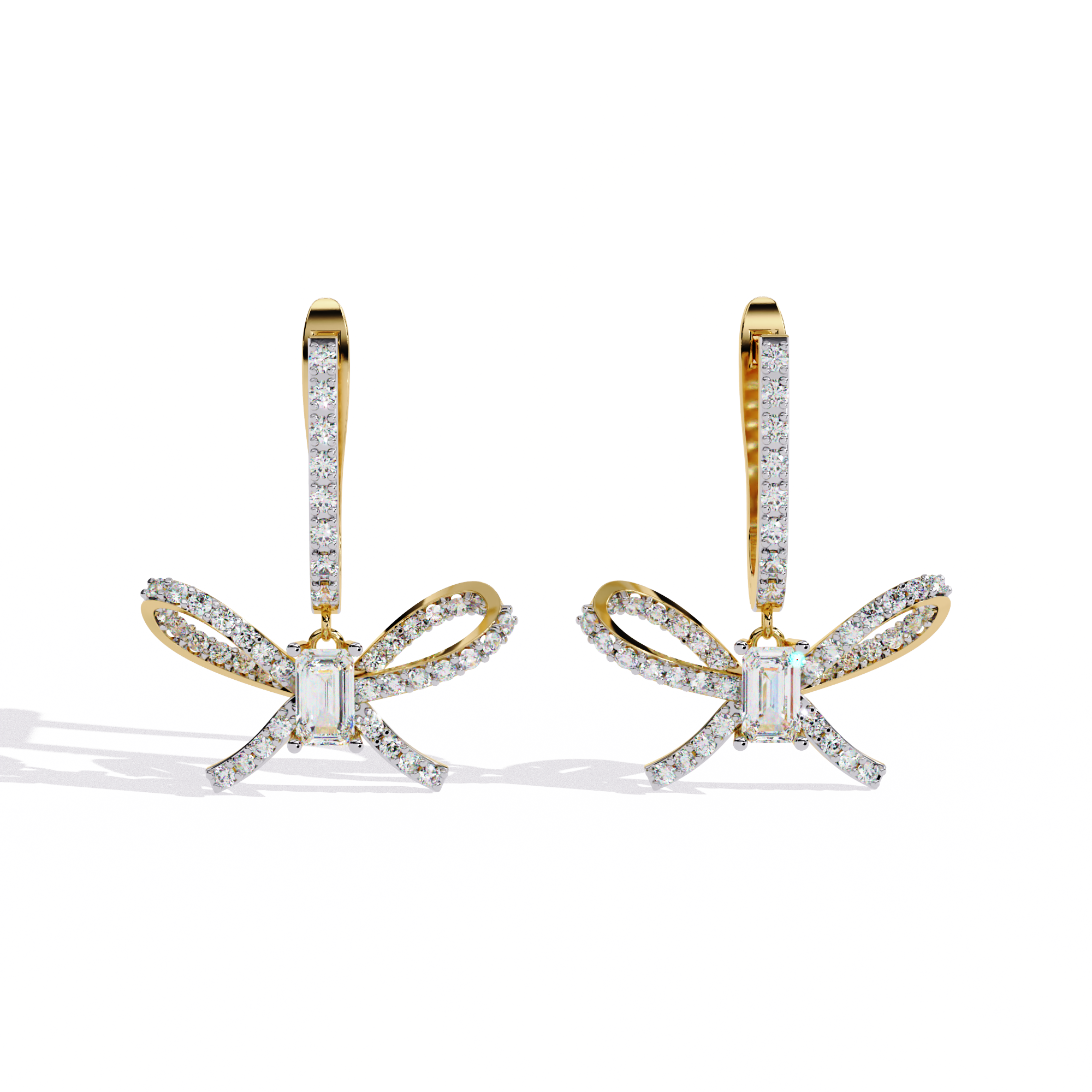 DIAMOND BUTTERFLY EARRING