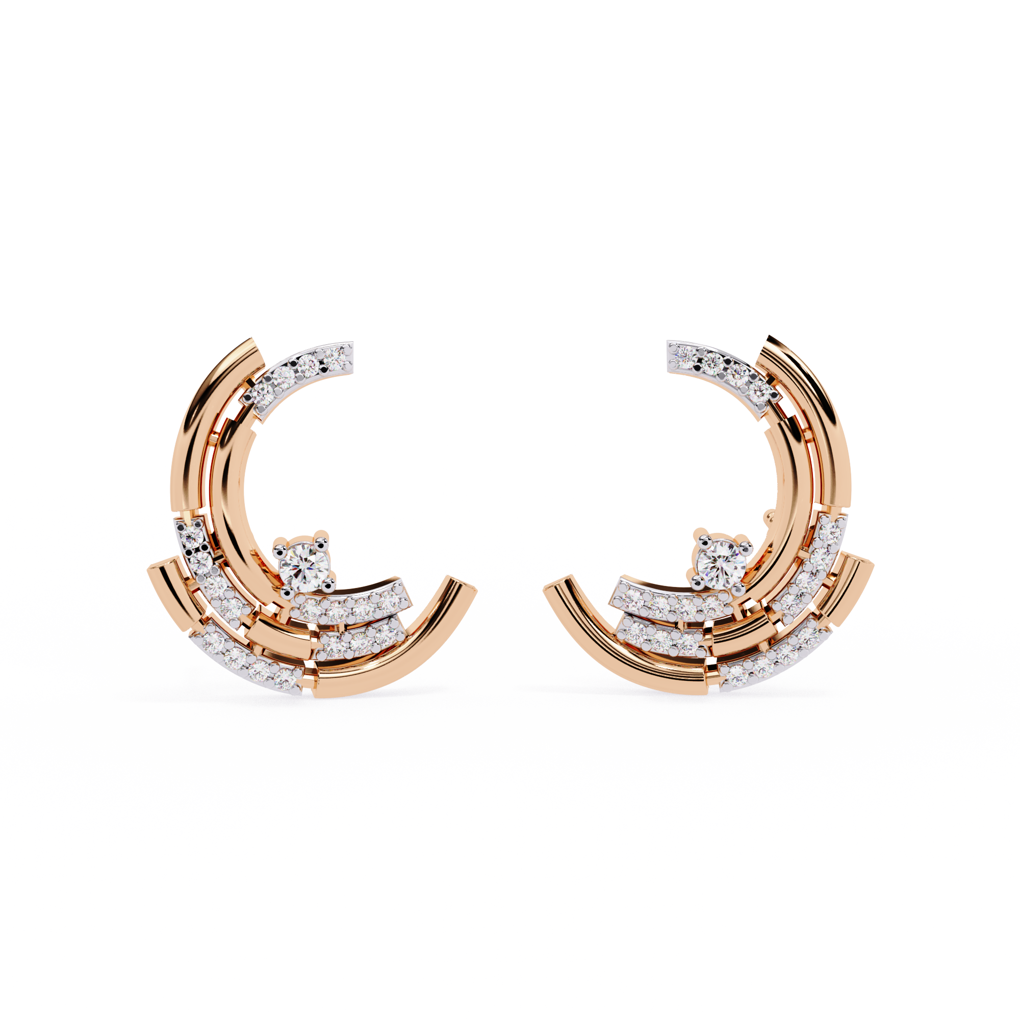 CRESCENT MOON EARRING