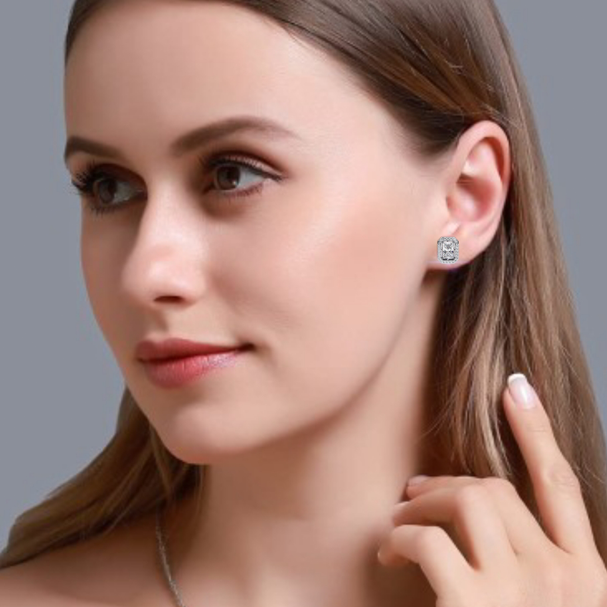 1.60CT RADIANT STUDDS