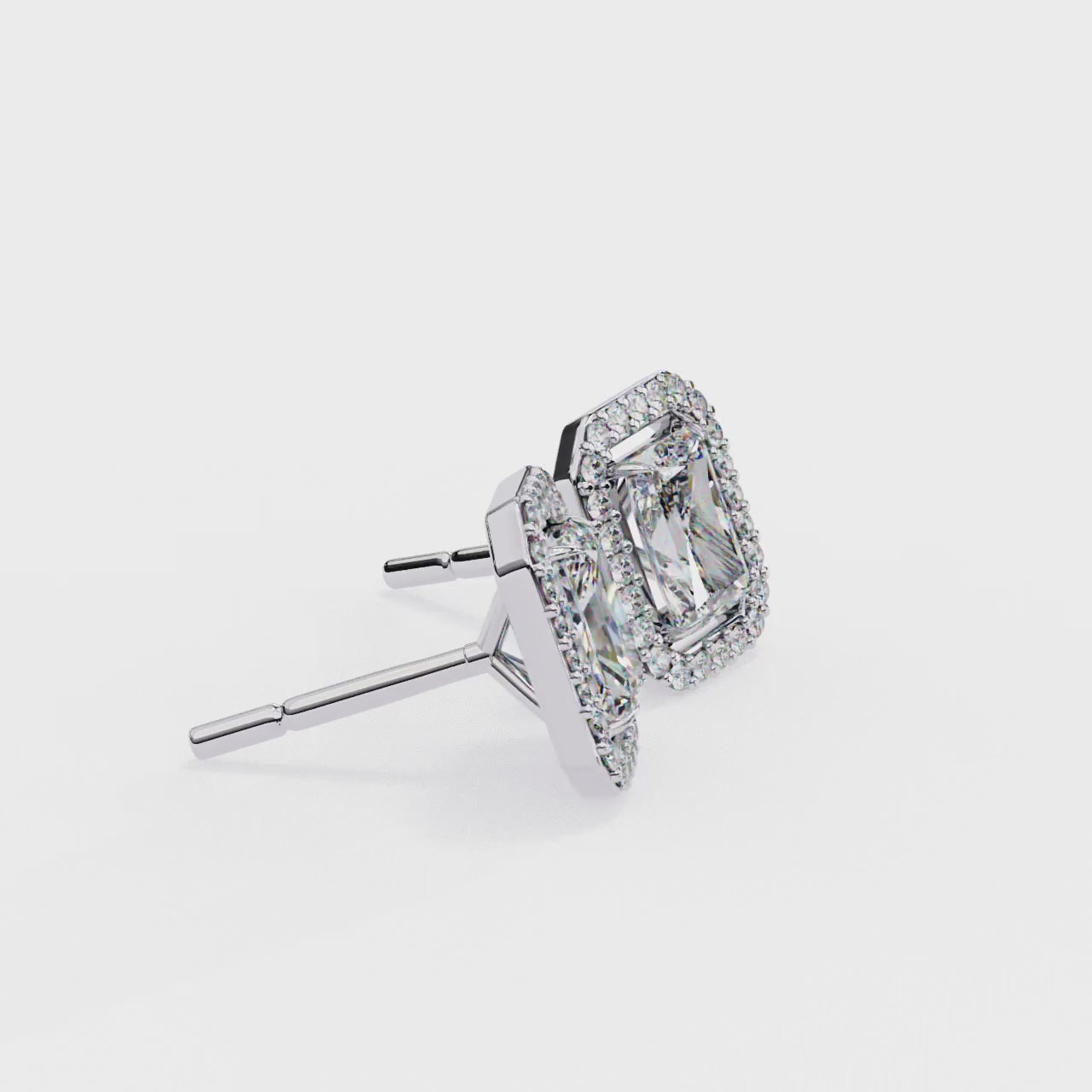 1.60CT RADIANT STUDDS