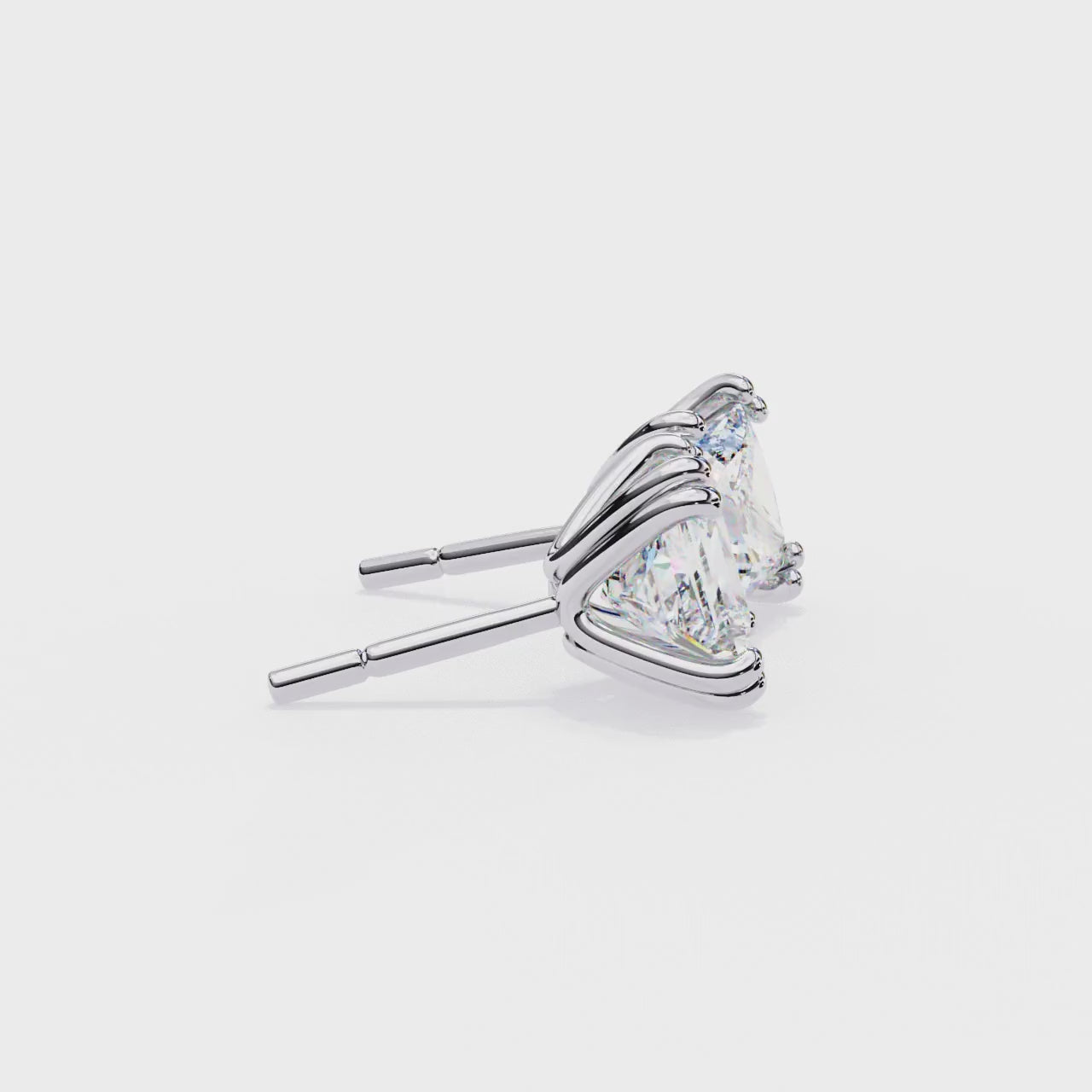 3.04CT PRINCESS STUDDS
