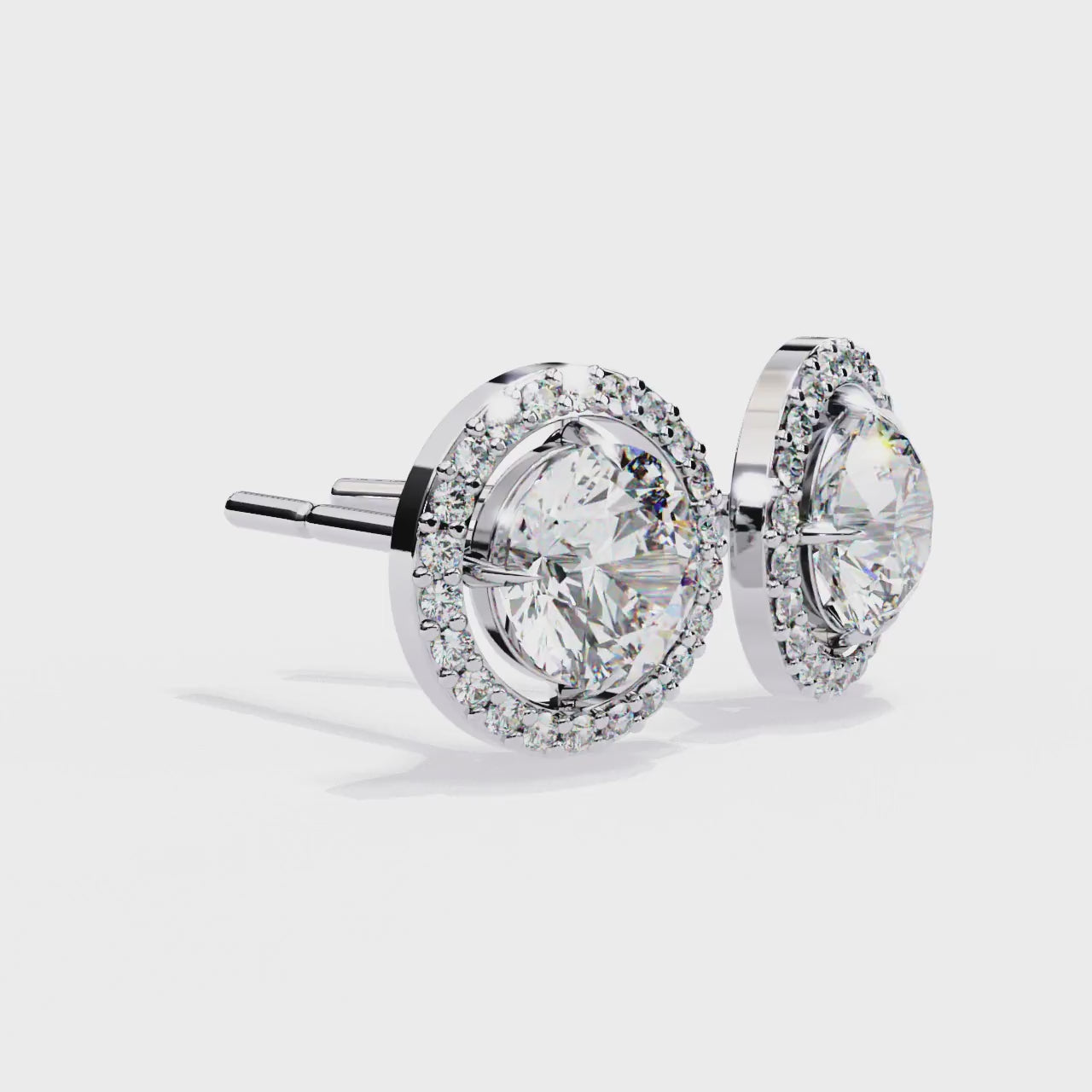 1.60CT ROUND SHAPE STUDDS