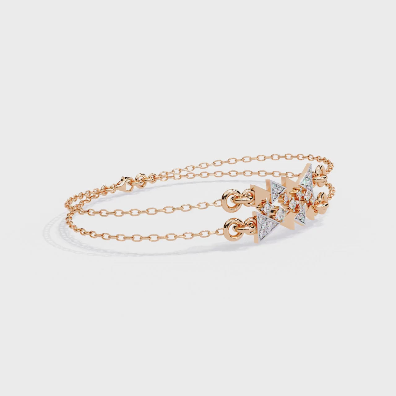 0.29CT CHAIN BRACELET